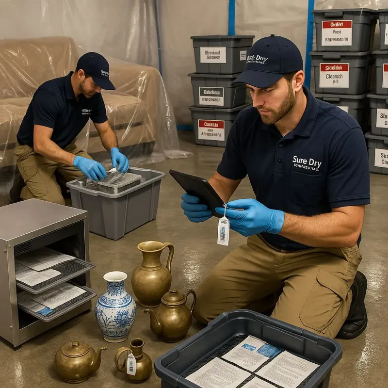 Content Protection and Restoration process in Dysart, IA