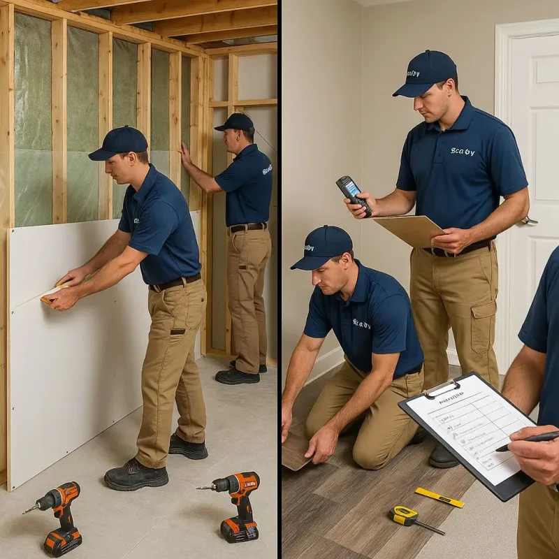 Repairs and Reconstruction process in Dysart, IA